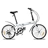20-in-6-voudige City-opvouwbare mini-compacte fiets Urban Commuter, draagbare dames City Riding Mountain Cycling voor…