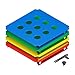 Produktbild QUADRO Lochplattenset XXL  10 gelochte Sichtplatten 40 x 40 cm für Seitenwände, ab 6 Monaten je nach Aufbau, UV-Stabil, Indoor/Outdoor, Made in Germany (Classic)