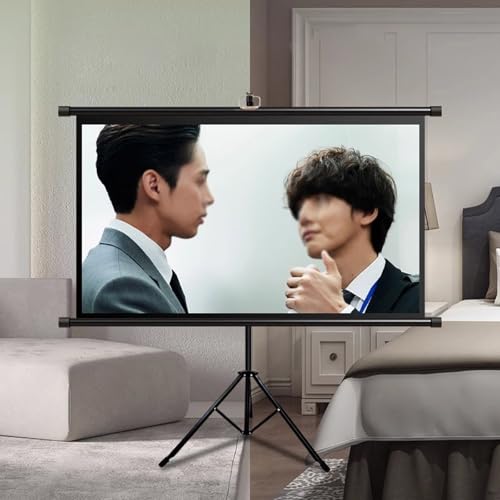 Pantalla de Proyector con Soporte, Plegable, 72 Pulgadas, 4:3/16:9 miniatura 5