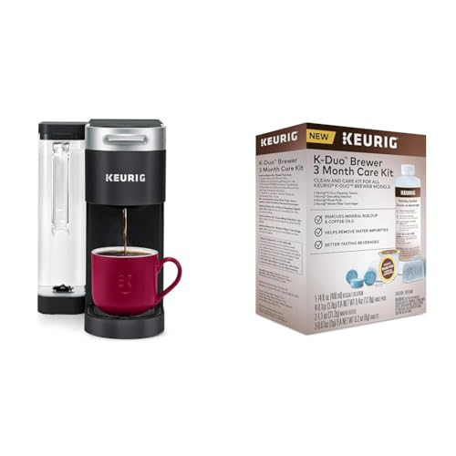 Keurig® KSupreme Single Serve KCup Pod Coffee Maker, MultiStream Technology, Black & KDuo 3