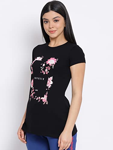 Image of Lyra Women's Cotton Regular Fit T-Shirt