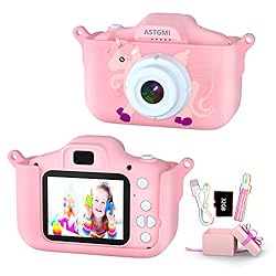 Kids Camera,Upgrade HD Digital Camera for Toddlers, Kid Camera Toys for 5 Year Old Girls Boys, Christmas Birthday Gifts…