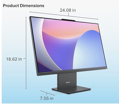 Image of Lenovo IdeaCentre 27 inch FHD All-in-One Desktop Computer, Intel Core i7-13620H(10-Core, 24MB Smart Cache), 32GB DDR5, 1TB PCIe SSD, Wi-Fi 6, HDMI, USB-C, Wired KB&Mouse, Business AIO, Windows 11 Pro
