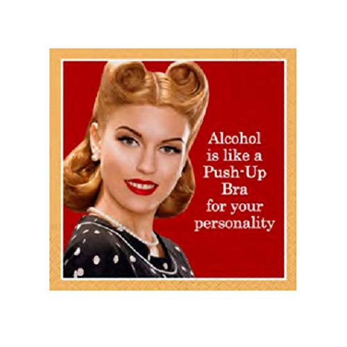 Design Design 624-08547 Your Personality Beverage Napkin, Multicolor