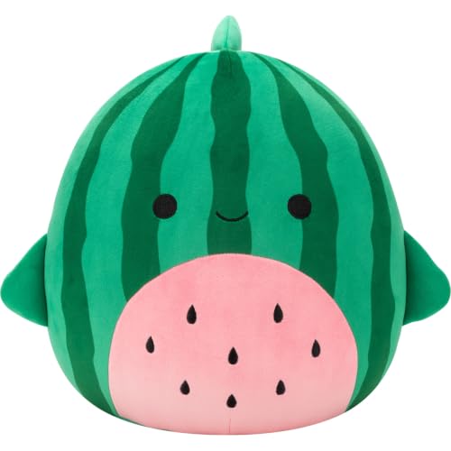 Image of Squishmallows Original 12in Christopher the Watermelon Whale - Official Jazwares Plush (Medium-Sized)