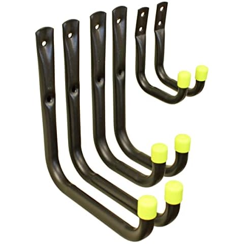 Keypak Universal Heavy Duty Garage Storage Hooks Set (6 Pack) Cover
