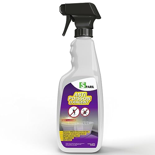 Spray Anti Poisson D’argent Et Araignée, 500 Ml