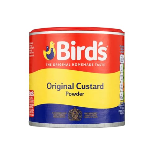 Bird's Original Instant Custard Powder 240g – Classic British Dessert Mix, Just Add Water, Creamy & Delicious (Pack of 1)