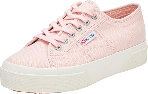 Image of Superga 2740 Platform Sneakers for Men and Women - Iconic Italian Men's and Women's Tennis Shoes with Breathable Canvas Upper, Non Slip Rubber Sole
