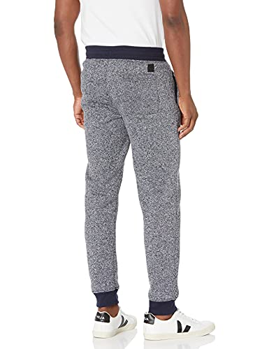 Southpole Men's Fleece Jogger, Navy(Marled), X-Large #TOP2