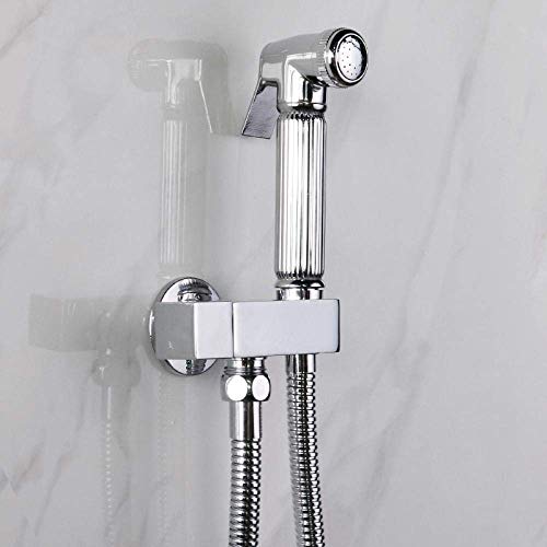 Ensemble de toilettes à chasse d'eau murale avec douchette à main pressurisée - 3