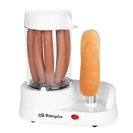 Orbegozo PR 3500 Machine à hot-dog 1 à 6 saucisses