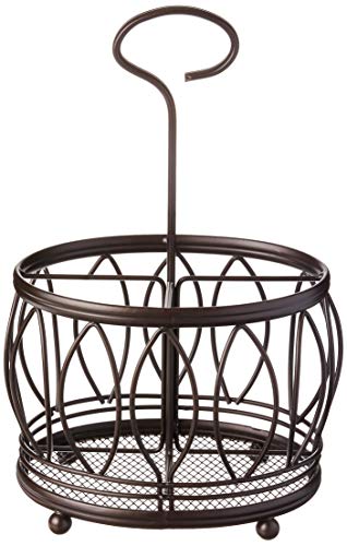 Spectrum Diversified Porta-talheres inspirados na natureza Leaf Caddy, decoração moderna de mesa de
