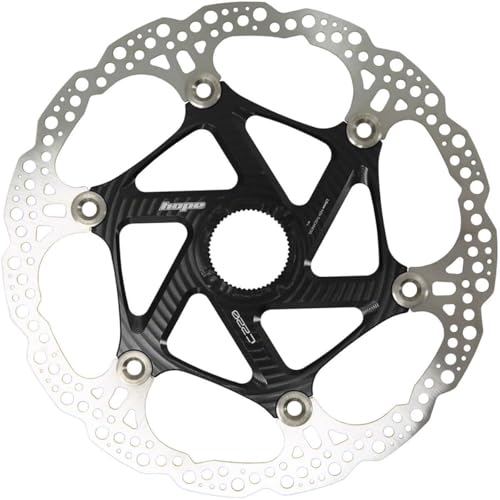 Hope Floating Disc Rotor - Centerlock Black, 203Mm