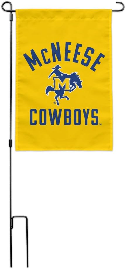 McNeese State University Cowboys Logo Garden Yard Flag