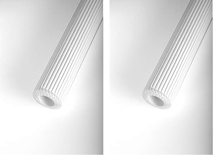 Clairefontaine - Ref 95601C - Corrugated Cardboard Roll (Single Roll) - 0.70 x 0.50m Size, 300gsm Corrugated Board, Suitable for Making 3D Creations - White (Pack of 2)