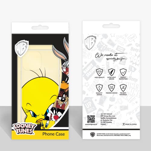 Ert Group Tweety Bird Phone Case Designed For Iphone 13 Pro Max, 6.7 Inch, Tpu Shockproof Protective Phone Cover, Raised Edges, Scratch Resistant Design, Looney Tunes Design #TOP1