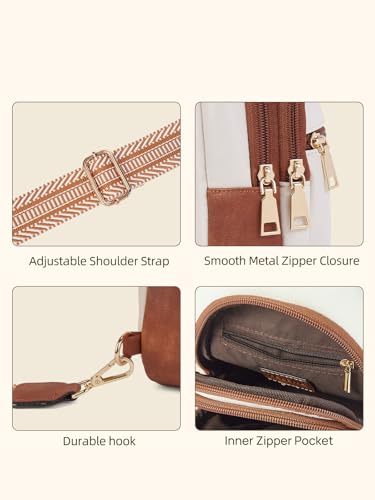 Image of Telena Sling Bag for Women Crossbody Fanny Packs for Women Leather Sling Chest Bag