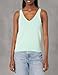 GAP Womens Sweater Tank Fantasy Aqua 074 L