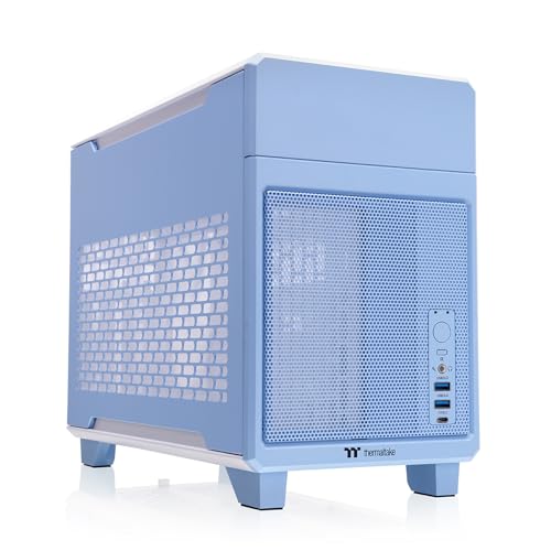 Thermaltake TR100 SFF Chassis;...drangea Blue; CA-11A-00SFNN-00