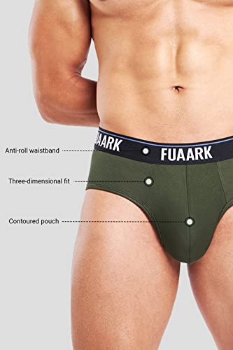 Image of FUAARK Men's Micro Modal Innerwear - Ultra-Soft & Breathable Underwear for Men (Pack of 2)