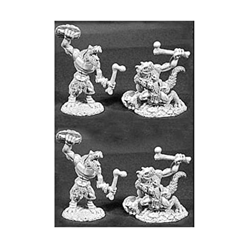 Lizardman Warriors Reaper Miniatures figurines pour vos soirées de jeux de rôle