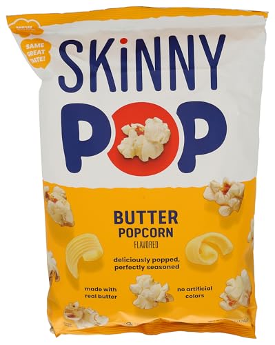 Image of Skinny Pop, Popcorn Real Butter, 4.4 Ounce