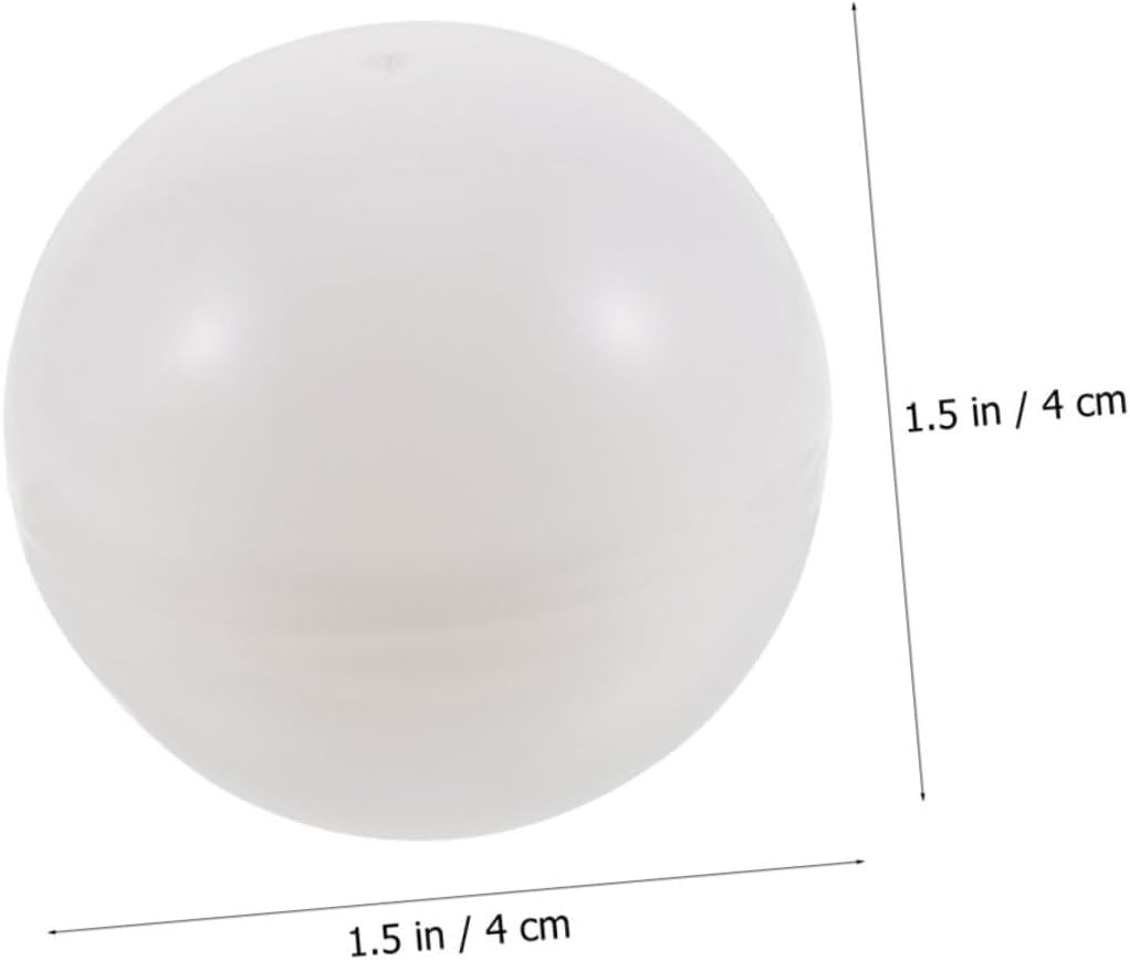 30pcs Openable Lottery Balls for Raffle Drawing Fun Plastic Game Balls for Home Party Interactive Entertainment Props