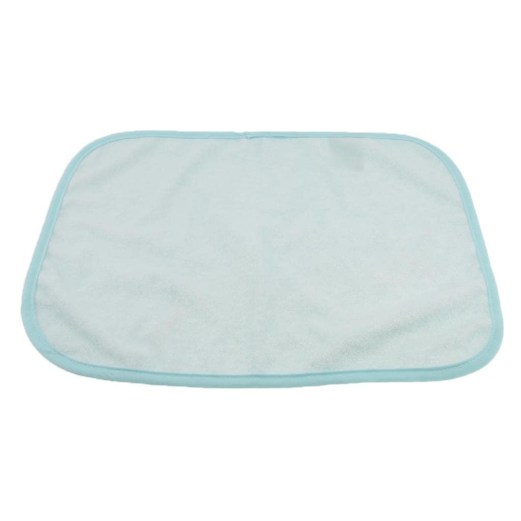 Protector de colchón para incontinencia impermeable y lavable azul 8