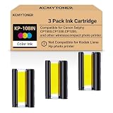 KCMYTONER 3 Pack (No Paper) Compatible with CP1500 CP1300 Ink Cartridge