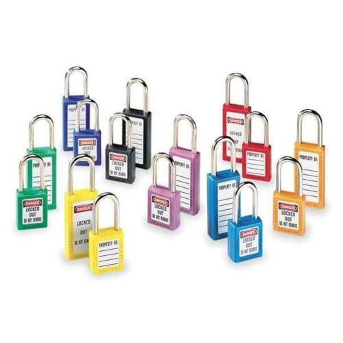 Image of Master Lock 410ORJ Grip Tight Lockout for Wide or Tall Circuit Breakers
