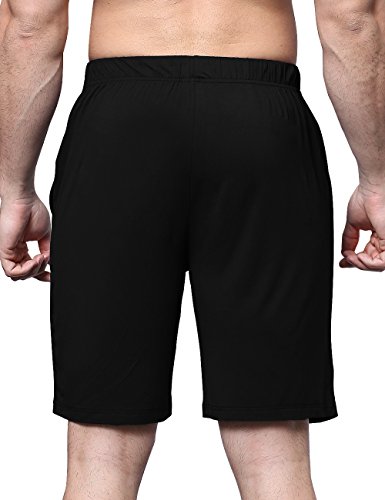 GYS Men's Bamboo Viscose Shorts, Soft Pajama Shorts with Pockets, Moisture-Wicking Casual Shorts Loungewear Sleep Bottoms3