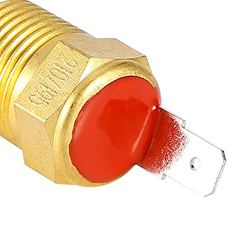 Image of Cooling Fan Switch Radiator Fan Switch Coolant Temperature Sensor Fan Temperature Switch Fan Thermostat Temperature Switch for 195 to 210 Degree