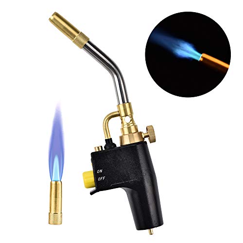 SEAAN Propane MAPP Torch with 3 Tips Gas TriggerStart Torch/Self