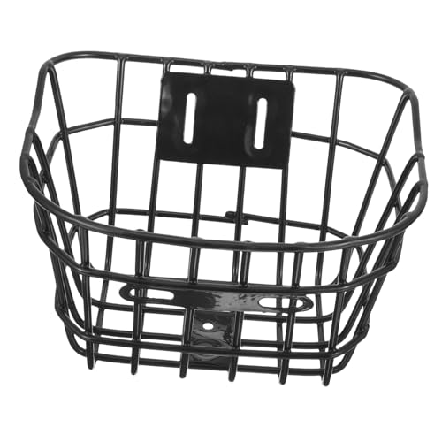 MUELODSIC 用自転車フロントバスケット 大容量頑丈鉄製 安定性 取り付け簡単 収納可能 野菜や通学バッグ対応 アウトドア適用