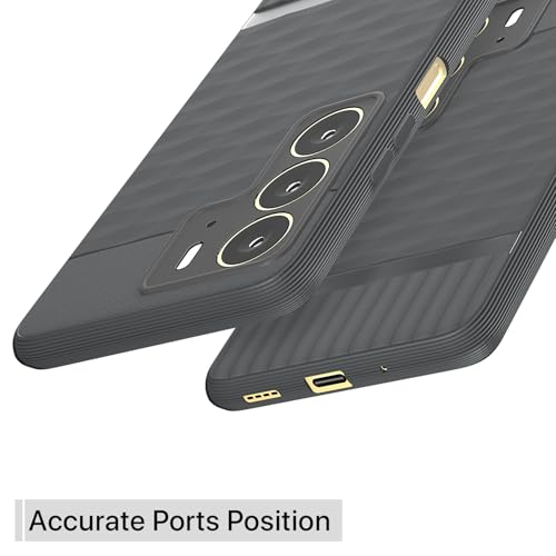 Image of Outlouders Bumper Case for Realme C75 | Full Camera Protection | TPU Soft Flexible Shockproof Back Cover (Grey)