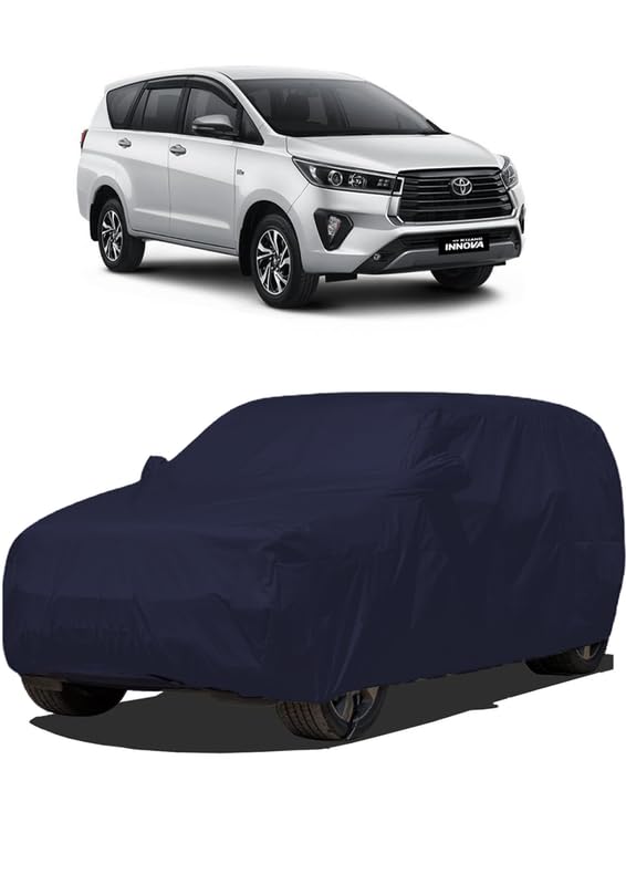 Image of J S R Waterproof Body CAR Cover for Toyota INNOVA Crysta (Toyota INNOVA Crysta CAR Cover | INNOVA Crysta CAR Cover | INNOVA Crysta CAR Cover Waterproof | CAR Cover for INNOVA Crysta)