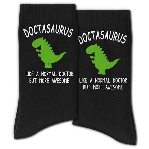 RZQIJ Funny Doctor Socks Gift, Unique Medical Novelty Socks