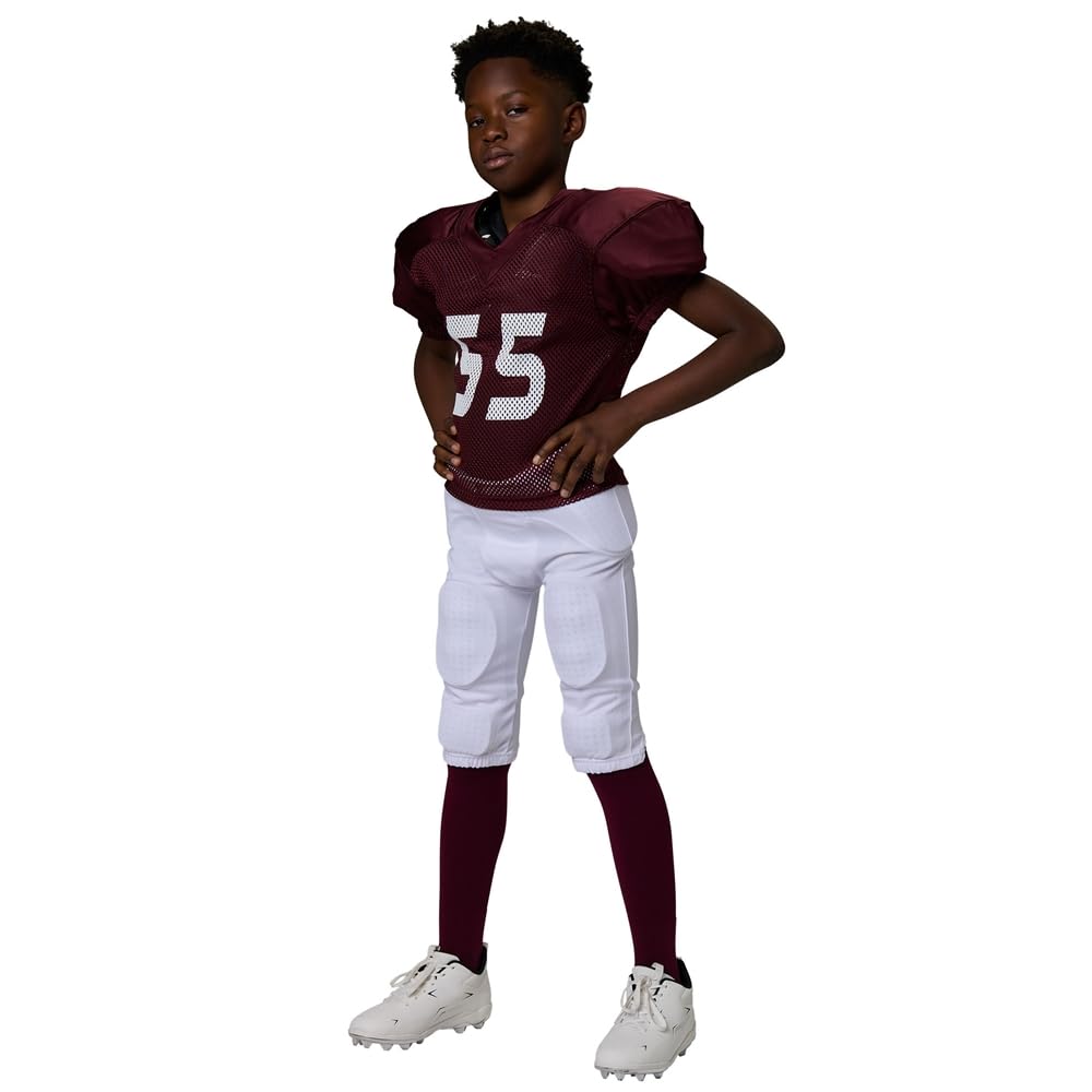 Champro Jungen Sicherheits-Trainingshose aus Polyester Safety Integrated Football Practice Pants