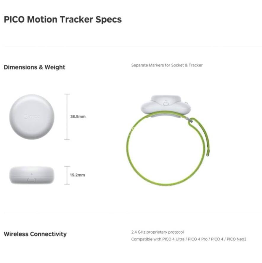 Amazon.com: New for Pico 4 Pro/Pico 4 / Pico Neo 3 Pico Motion 