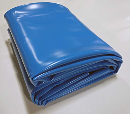 USA Pond Products' - Pond Liner - 18' Wide x 25' Long (5.4m x 7.6m) in 30-mil Blue (0.75mm) PVC - Fish and Plant Friendly for Koi Ponds, Streams, Water Gardens and Fountains