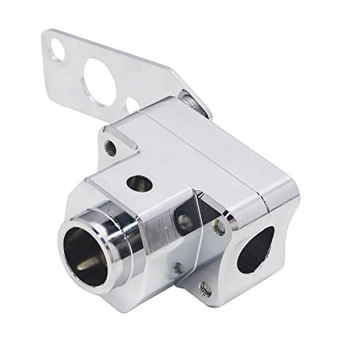 Handlebar Riser Clamp, GIDIBII Bar Clamp for Honda Ruckus Zoomer Scooter NPS50 2003-2012 (Chrome) Cover