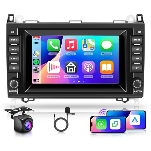 🚗[Navigazione GPS/WiFi] Android autoradio per W639 Viano radio built-in GPS Navigation, è possibile scaricare le mappe offline, con wifi, è possibile utilizzare perfettamente apps store, consente di utilizzare qualsiasi applicazione come mappe online, You-Tube, TikTok, Spotify, ecc.