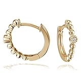 Goldmaid Goldmaid Damencreolen 585 Gelbgold 2 Brillanten 0.02ct.