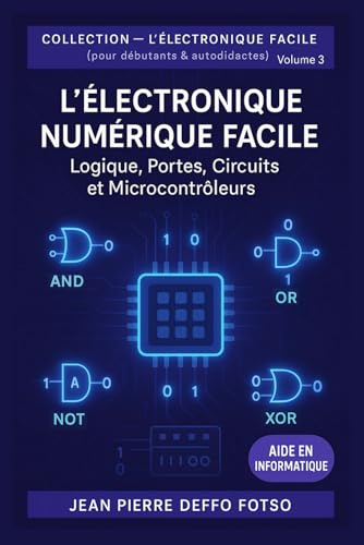 L’Électronique Numérique Facile : Logique, portes, circuits et microcontrôleurs: COLLECTION — L’ÉLECTRONIQUE FACILE (pour débutants & autodidactes) Volume 3