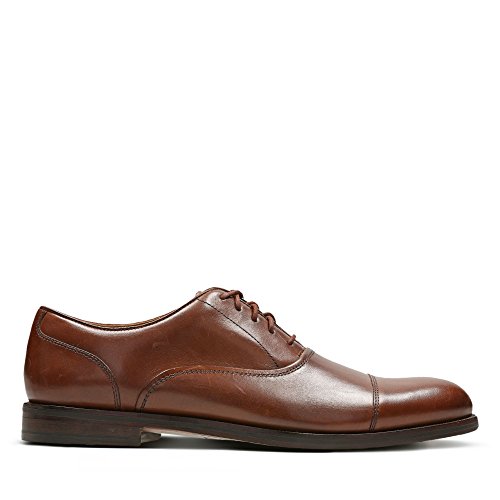 Image of Clarks Men's Foxwell Hall Derbys, Brown, 9
