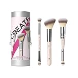 IT Cosmetics Heavenly Luxe 3 Piece Face Brush Set, Award-Winning Cruelty-Free Full-Size Makeup Brushes for Foundation, Concealer, Blush and Eyeshadow, Buffing Blending and Setting Tools