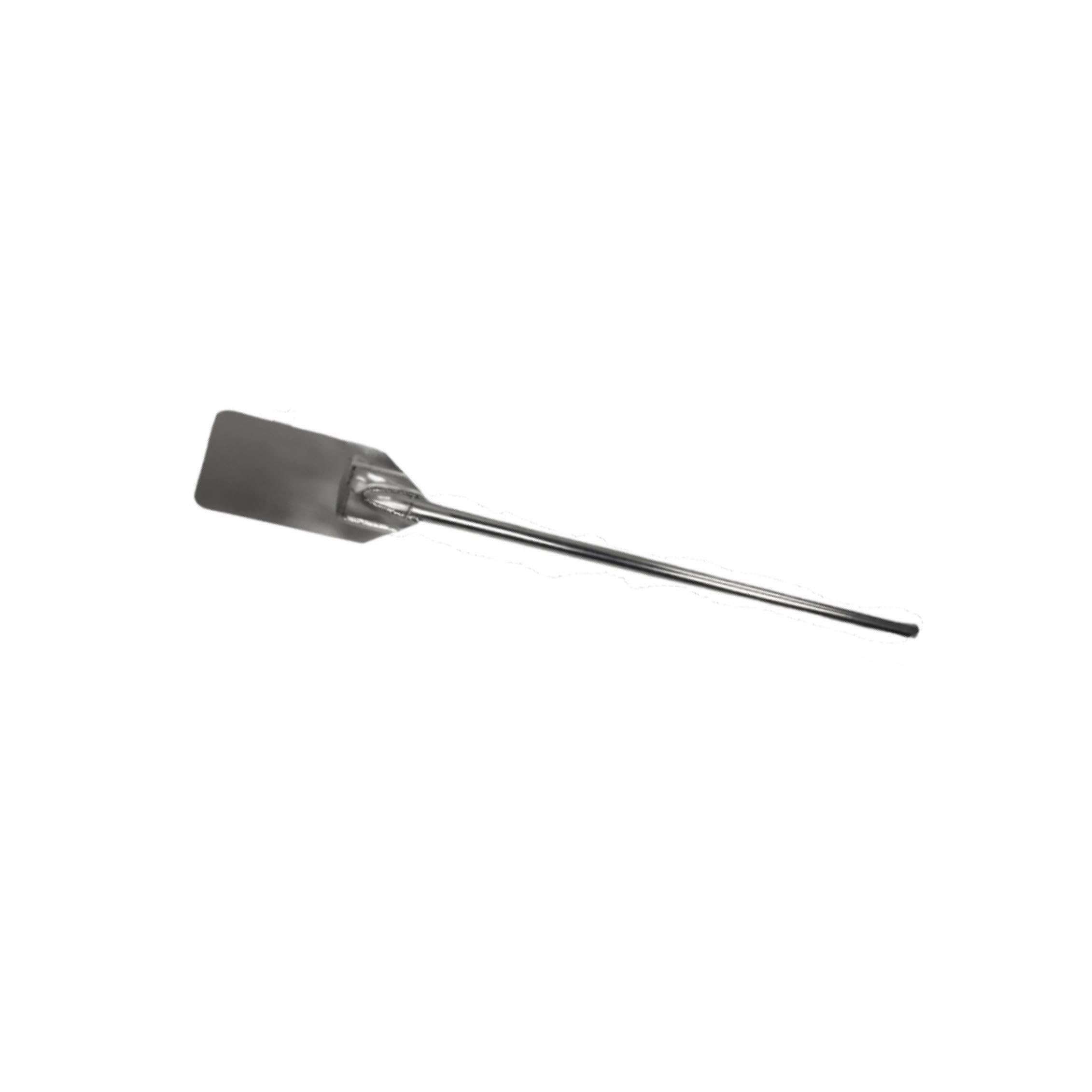 Paleta mezcladora plana de acero inoxidable, herramienta de cocina para revolver, cocinar y mezclar en ollas resistentes, utensilios de cocina