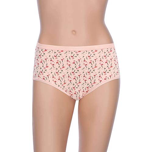 Image of Amante Printed Cotton Full Brief Panty Pack(Pack of 3)