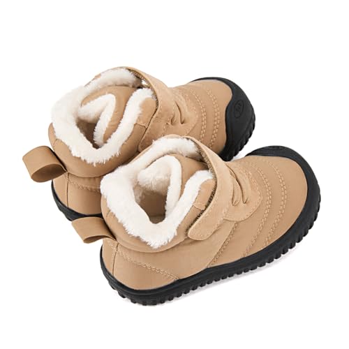 BMCiTYBM Toddler Baby Snow Boots Winter Shoes Boys Girls Cold Weather Baby Faux Fur Shoes4